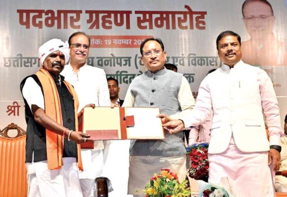 वनवासियों का सर्वांगीण विकास सरकार की प्रतिबद्धता-साय