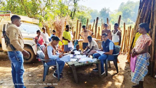 एसआईआर: घर-घर सर्वे कर लिया जायजा