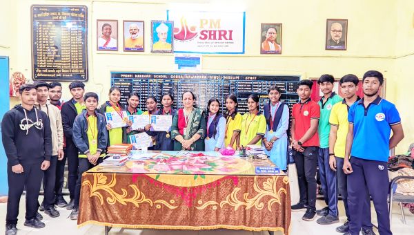  खेल महोत्सव में पीएमश्री हरिहर गोबरा  नवापारा के विद्यार्थियों का उत्कृष्ट प्रदर्शन