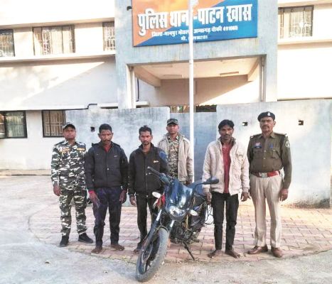 भेड़ चोरी और मारपीट, तीन आरोपी गिरफ्तार