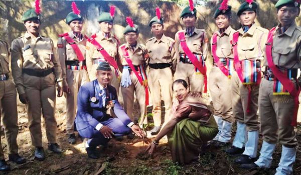 गुण्डाधुर महाविद्यालय में हर्षोल्लास से मना 78वां एनसीसी दिवस