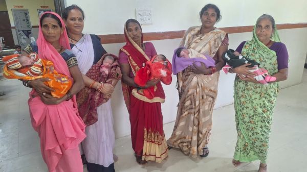 एक दिन में 5 बच्चों ने सीएचसी बिलाईगढ़  में लिया जन्म, जच्चा-बच्चा स्वस्थ