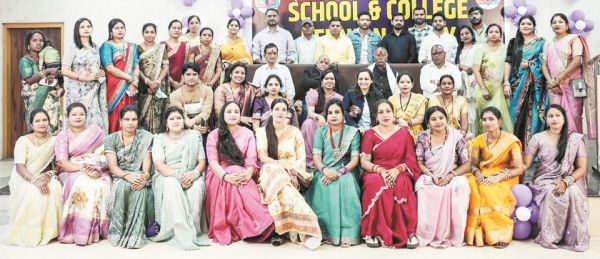 वर्षों बाद फिर सजी भूतपूर्व छात्रों और शिक्षकों की गुरु परंपरा