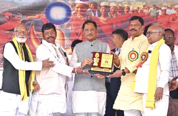 जनजातीय समुदाय के सर्वांगीण विकास के लिए कार्य कर रही है हमारी सरकार-साय