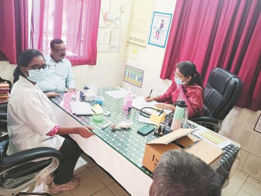 करेला में नि:शुल्क चिकित्सा शिविर