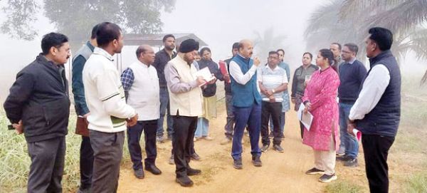  कृषि विवि के कुलपति ने शहीद गुण्डाधुर कृषि कॉलेज में मशरूम उत्पादन इकाई का किया उद्घाटन