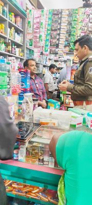मेडिकल दुकानों का औचक निरीक्षण