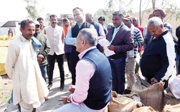 उपार्जन केंद्रों में धान की आवक तेज