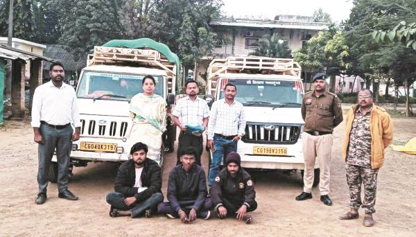 जबरटोला में 58 क्विंटल संदिग्ध धान जब्त