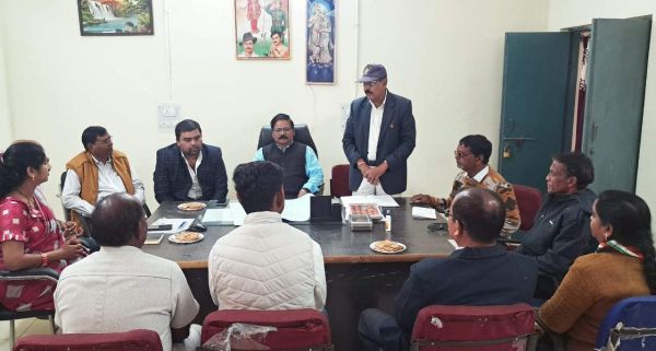 शिक्षा मंत्री आ रहे, तैयारियों पर डीईओं   ने स्काउट गाइड संगठन की ली बैठक 