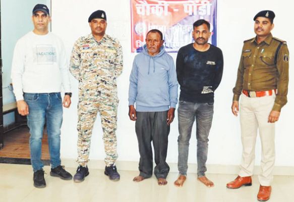 नकली शराब नेटवर्क के दो अंतरराज्यीय आरोपी झारखंड से गिरफ्तार