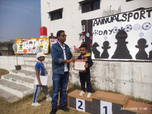 अशोका पब्लिक स्कूल में वार्षिक खेल महोत्सव