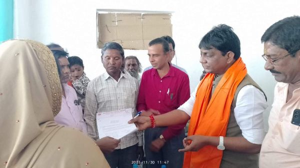 विधायक की कोसरंगी में जनचौपाल सुनीं ग्रामीणों की समस्याएं