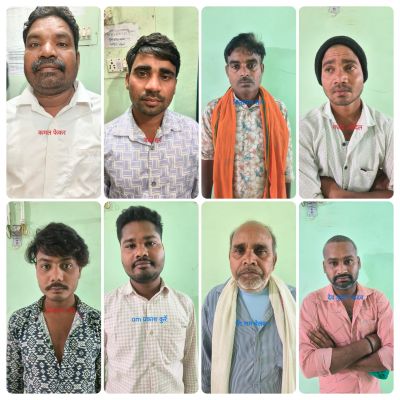 होटल-ढाबा और सार्वजनिक जगहों पर शराब पीते 17 आरोपी पकड़ाए