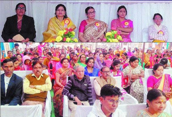 सशिमं इंद्रावती कॉलोनी में सप्तशक्ति संगम