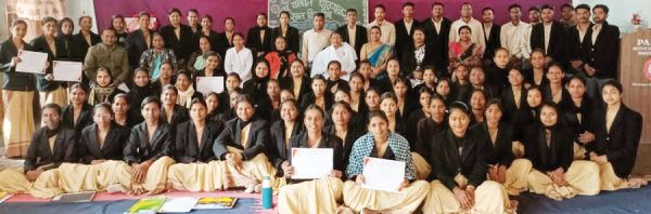 सात दिवसीय स्पिरिचुअल क्लास का समापन