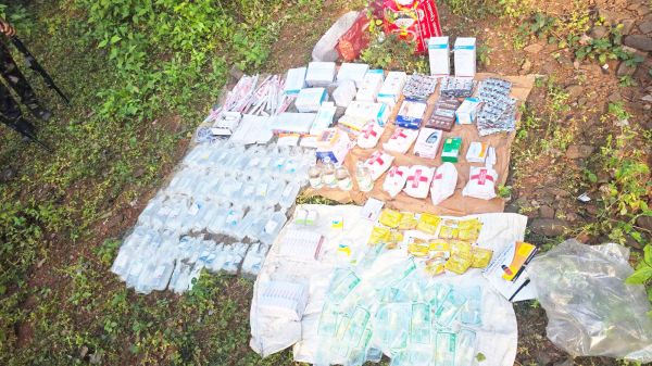 बालाघाट में नक्सल सामान जब्त