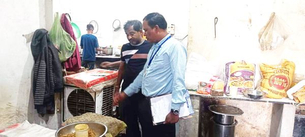 खाद्य सुरक्षा विभाग की जांच कार्रवाई, 9 खाद्य कारोबारियों को नोटिस