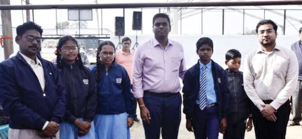 दिव्यांग बच्चों के खेल में दिखा अदम्य साहस