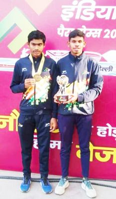 दुबई एशियन यूथ पैरा गेम्स में महासमुंद के सुखदेव-निखिल यादव शामिल