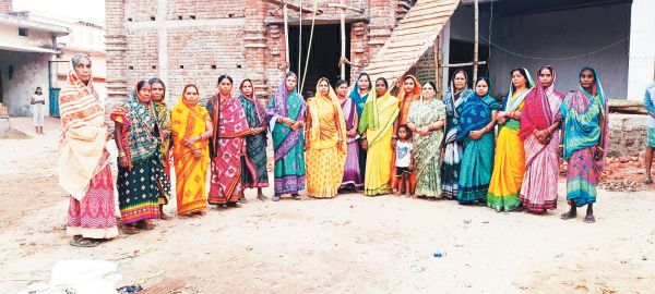  दानसरा में महतारी वंदन से बन रहा राम मंदिर