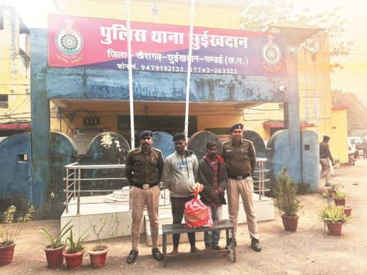 शराब परिवहन करते 2 आरोपी गिरफ्तार