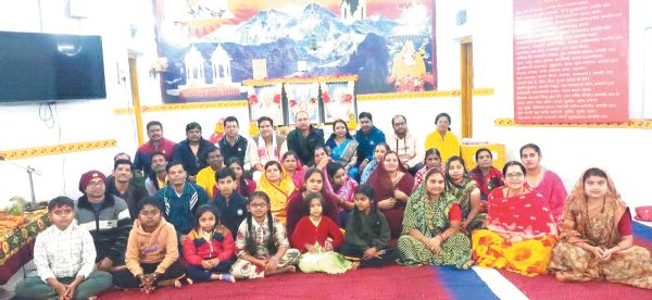 साहू समाज के नए पदाधिकारियों के आगमन पर स्वागत