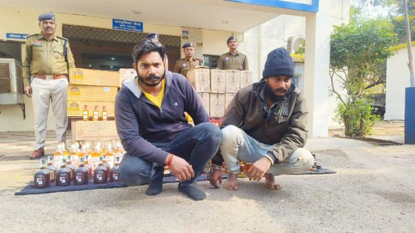 एमपी की लाखों की अवैध शराब पकड़ाई
