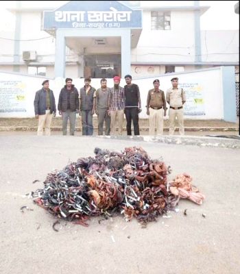 अडाणी पावर प्लांट में चोरी, 5 गिरफ्तार