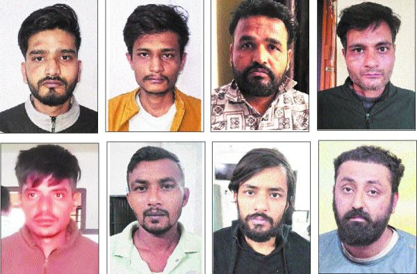 9 तस्कर-सप्लायर गिरफ्तार, 80 लाख का 400 ग्राम हेरोइन जब्त