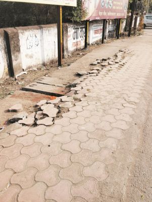 पाथवे का हाल जर्जर