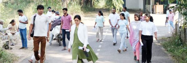 बस्तर: 10 हजार से अधिक ने दी अमीन भर्ती परीक्षा