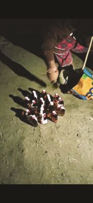 अवैध शराब संग दो आरोपी पकड़ाए