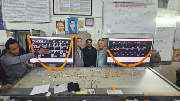 निपनिया-भाटापारा के बीच स्वचालित सिग्नलिंग शुरू