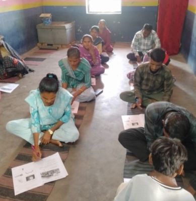 22 आत्मसमर्पित नक्सलियों ने दी उल्लास महापरीक्षा 