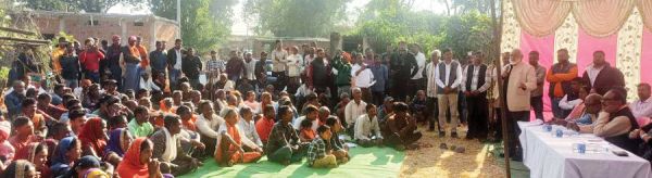 अभा कांग्रेस कमेटी के 10 सदस्य  जांच समिति पहुंची परसोडी कला