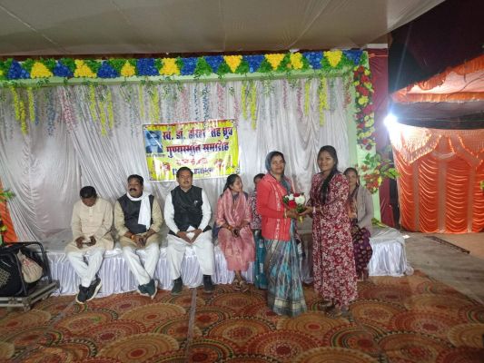 गांव खट्टा में समाजवादी नेता की मूर्ति स्थापना की घोषणा