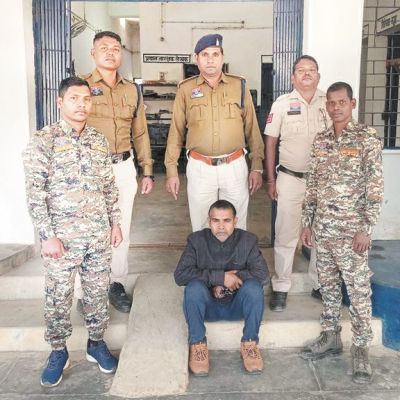 अंतरराज्यीय गांजा तस्कर ओडिशा से गिरफ्तार