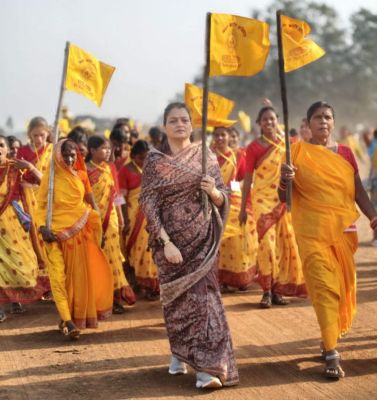 सिलघट में गायत्री महायज्ञ में शामिल हुईं जिपं अध्यक्ष 