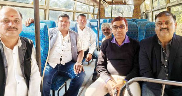 राजपुर में मुख्यमंत्री ग्रामीण बस योजना शुरु