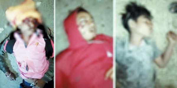 बाइकों में भिड़ंत, दो युवकों की मौत, एक घायल