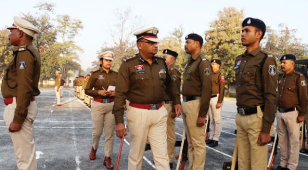 एसएसपी ने किया जनरल परेड का निरीक्षणव्ज, वानों में दिखा प्रशिक्षण का असर