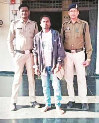 धान चोरी की शिकायत पर शांतिभंग, कार्रवाई