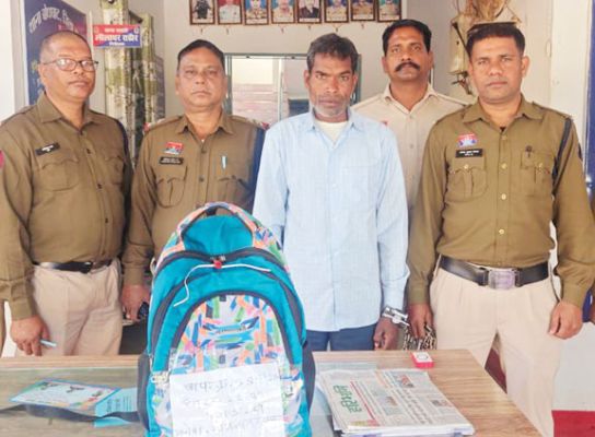 साढ़े 47 लाख का गांजा तेल जब्त, ओडिशा का एक आरोपी गिरफ्तार