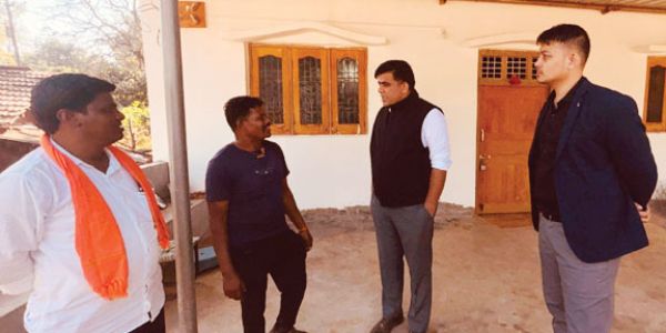 अरनपुर में पीएम आवास का बेहतर निर्माण 