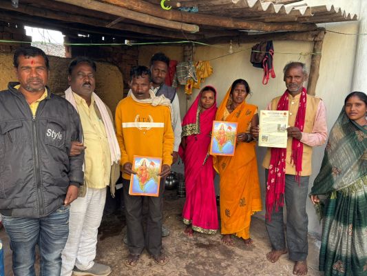 आरएसएस सुंदरकेरा मंडल का घर-घर जनसंपर्क अभियान जारी