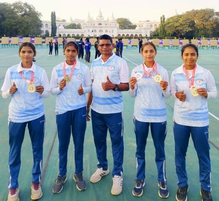 सीनियर नेशनल तीरंदाजी चैंपियनशिप में महासमुंद की चांदनी ने जीता सिल्वर