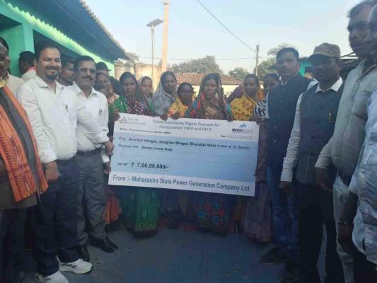 छत्तीसगढ़ का पहला मामला, आंदोलन के  बाद ग्रामीणों को मिली बड़ी राहत