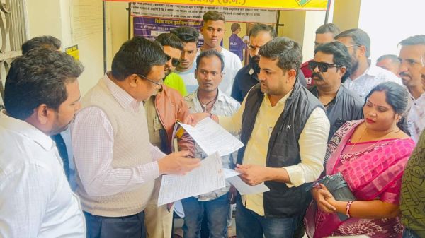 युकां ने रायगढ़ में बढ़ते प्रदूषण को लेकर ज्ञापन