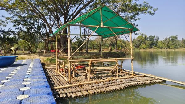 बलौदाबाजार के हरेली इको रिजॉर्ट में बैम्बू राफ्टिंग, कयाकिंग और जंगल सफारी...